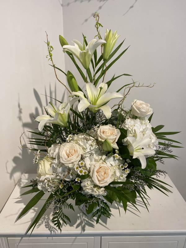 White Diamond FLower Arrangement